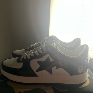 A Bathing Ape Bape Sta Low black
